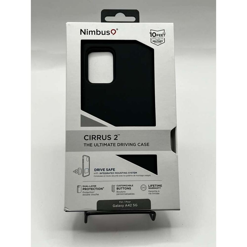 Nimbus9 Cirrus 2 Case for Samsung Galaxy A42 5G Black Drop Protection